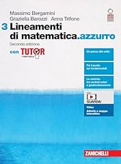 Lineamenti matematica.azzurro. usato  Spedito ovunque in Italia 