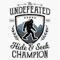 Print bigfoot undefeated for sale  Delivered anywhere in USA 