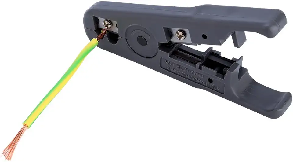 Gebruikt, Netwerkkabelstripper, kabelstripper-gereedschapsnijderstripper voor ronde/platte UTP STP tweedehands  
