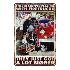 Firetrucks dalmatian tin for sale  Delivered anywhere in USA 