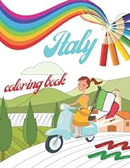 Italy coloring book for sale  Delivered anywhere in UK