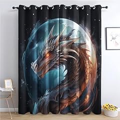 Dragon curtains bedroom for sale  Delivered anywhere in UK