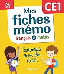 Fiches mémo ce1 d'occasion  Livré partout en France