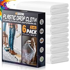 Plastic drop cloths for sale  Delivered anywhere in USA 