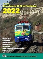 Elektroloks fahrplanjahr 2022 gebraucht kaufen  Wird an jeden Ort in Deutschland