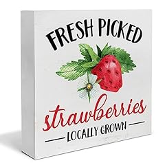 Farmhouse strawberry wood for sale  Delivered anywhere in USA 