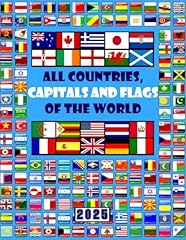 Countries capitals flags for sale  Delivered anywhere in UK