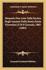 Memorie due lette usato  Spedito ovunque in Italia 