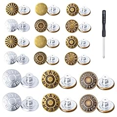 48pcs jean buttons for sale  Delivered anywhere in USA 