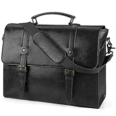 Leather mens messenger for sale  Delivered anywhere in USA 