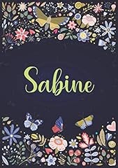 Sabine notizbuch personalisier gebraucht kaufen  Wird an jeden Ort in Deutschland