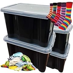 Plastic storage boxes for sale  Delivered anywhere in UK