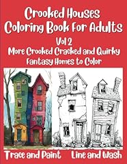 Crooked houses coloring for sale  Delivered anywhere in USA 