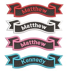 Custom embroidered name for sale  Delivered anywhere in UK