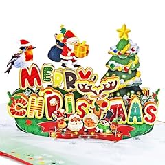 Cutpopup christmas cards for sale  Delivered anywhere in UK