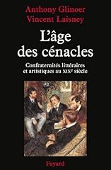âge cénacles confraternités d'occasion  Livré partout en Belgiqu