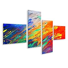 Quadro moderno colorata usato  Spedito ovunque in Italia 