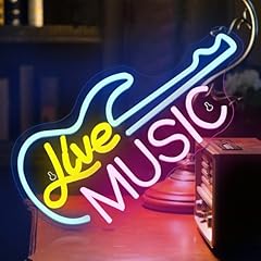 Guitar neon sign for sale  Delivered anywhere in USA 