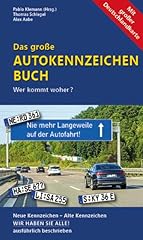 Große autokennzeichen buch gebraucht kaufen  Wird an jeden Ort in Deutschland
