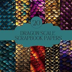 Dragon scale scrapbook for sale  Delivered anywhere in UK