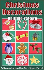 Christmas decorations knitting for sale  Delivered anywhere in UK