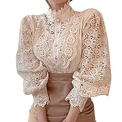 Febbabe lace blouses for sale  Delivered anywhere in UK