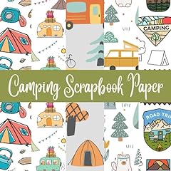 Camping scrapbook paper for sale  Delivered anywhere in USA 