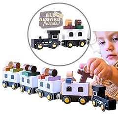 Magnetic wooden train for sale  Delivered anywhere in USA 