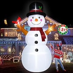 12ft christmas snowman for sale  Delivered anywhere in USA 
