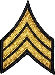 Army sergeant stripe for sale  Delivered anywhere in USA 