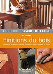 Guide finitions bois d'occasion  Livré partout en France