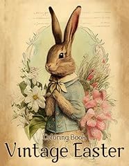 Vintage easter coloring for sale  Delivered anywhere in UK