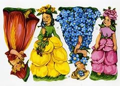 Glanzbild blumenmädchen nosta gebraucht kaufen  Wird an jeden Ort in Deutschland