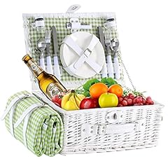 Hybdamai wicker picnic for sale  Delivered anywhere in USA 
