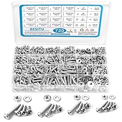 720pcs machine screw for sale  Delivered anywhere in USA 