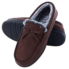 Men plush moccasins for sale  Delivered anywhere in UK