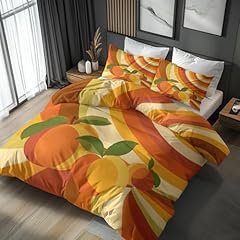 Orange bedding single for sale  Delivered anywhere in UK