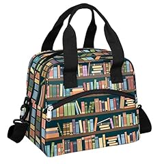 Bookshelf lunch bag for sale  Delivered anywhere in USA 