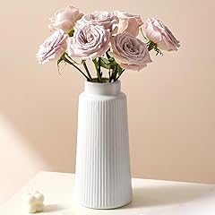White vase ceramic for sale  Delivered anywhere in UK