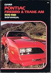 Clymer pontiac firebird for sale  Delivered anywhere in USA 