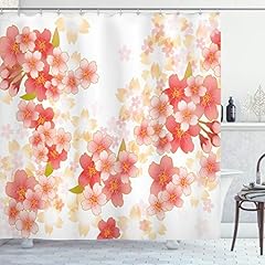 Ambesonne floral shower for sale  Delivered anywhere in USA 