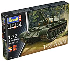 Revell 03304 "T-55 A/AM" Model Kit, used for sale  Delivered anywhere in UK