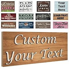 Custom signs personalized for sale  Delivered anywhere in USA 