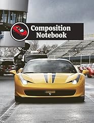 Composition notebook car for sale  Delivered anywhere in USA 