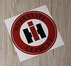 Ihc aufkleber werkstatt gebraucht kaufen  Wird an jeden Ort in Deutschland