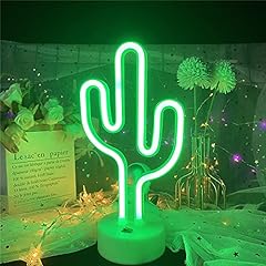 Cactus neon sign for sale  Delivered anywhere in UK