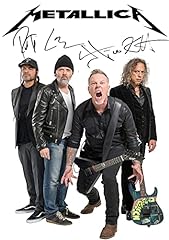 Metallica signed copy for sale  Delivered anywhere in UK