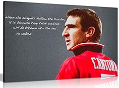 Eric cantona manchester for sale  Delivered anywhere in UK