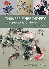 Chinese embroidery illustrated for sale  Delivered anywhere in UK