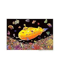 Yellow submarine blacklight for sale  Delivered anywhere in USA 